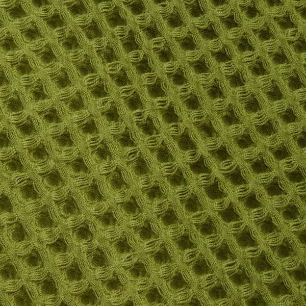 Плед вафельный Elenglect, зеленый