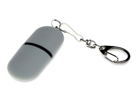 USB 3.0- флешка Goutte Soft-touch на 256 Гб каплевидной формы