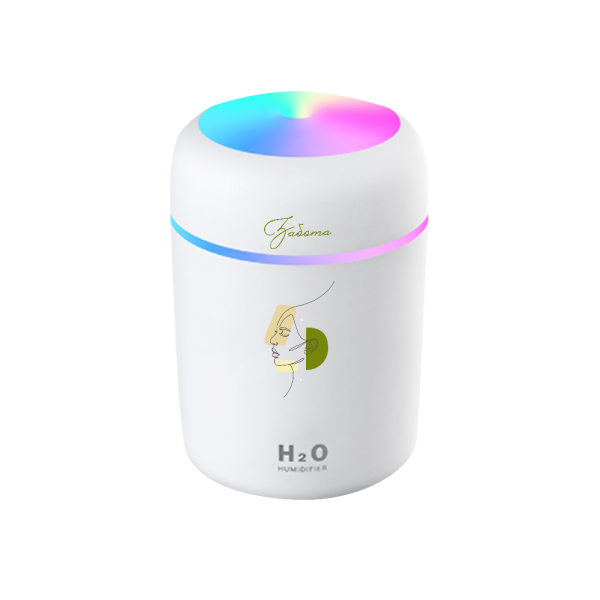 Светодиодный USB увлажнитель Aroma, белый