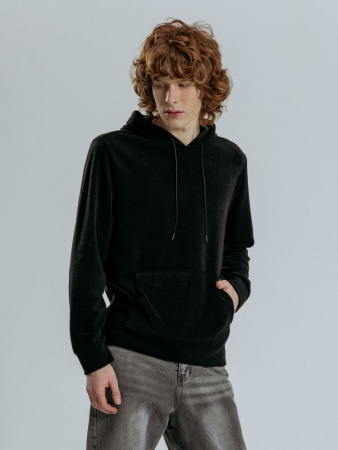 Худи унисекс Prima Vista, черное, размер XL