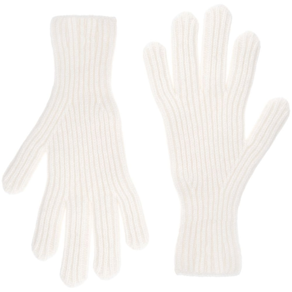 Перчатки Bernard, молочно-белые (ванильные), размер S/M