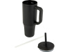 Brady термостакан с силиконовой трубочкой, 900 мл, сертифицированный согласно RCS- Черный