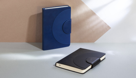 Ежедневник недатированный "Сицилия", формат А5, черный