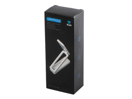 Складывающаяся LED лампа с беспроводной зарядкой Lightfold, белый Складывающаяся LED лампа с беспроводной зарядкой Lightfold, белый