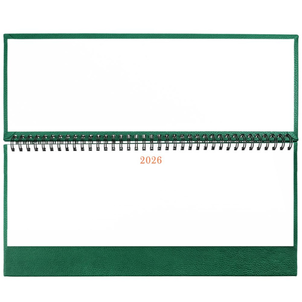 Планинг Sagrin, датированный, зеленый