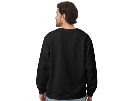 Свитшот оверсайз Lisbon унисекс, черный