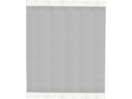 Плед Ёлочка 150х180 см. ПРЕМИУМ (серый однотонное)