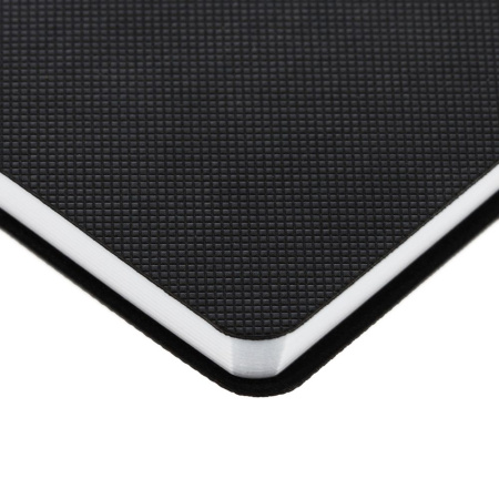 Ежедневник Knit, недатированный, черный