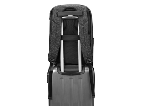 Противокражный водостойкий рюкзак Shelter для ноутбука 15.6 '', черный