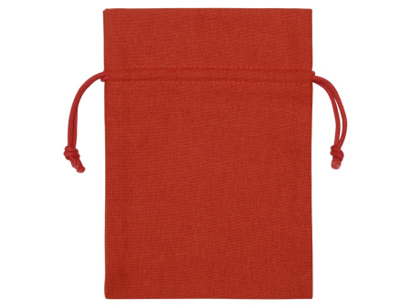 Платок бордовый 520*520 мм в подарочном мешке