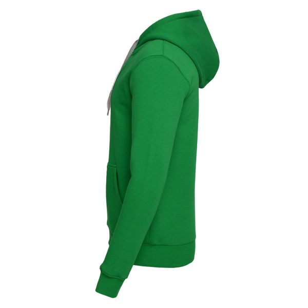 New Gen Толстовка-кенгуру (худи) с капюшоном на молнии 320 г/м² зеленый XS