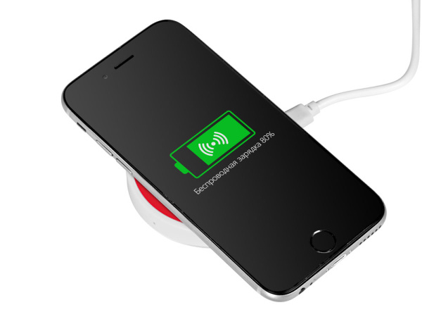 Беспроводное зарядное устройство Dot, 5 Вт Беспроводное зарядное устройство Dot, 5 Вт