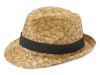 Pricus соломенная шляпа - сплошной черный / Натуральный