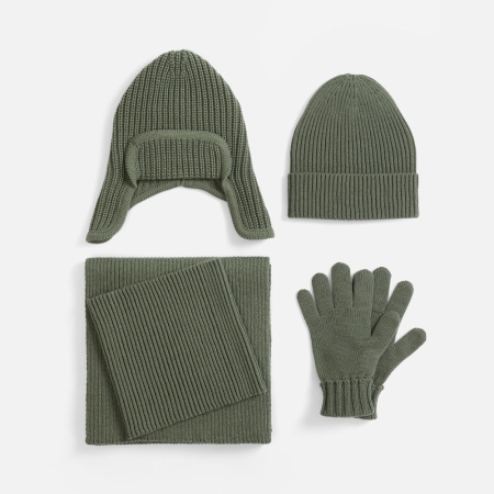 Перчатки Catch Match, зеленые (полынь), размер S/M