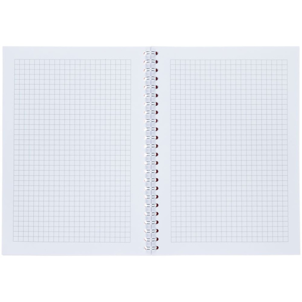 Блокнот Salvador в клетку, красный