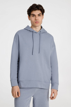 Худи унисекс H2, серое, размер XL/XXL