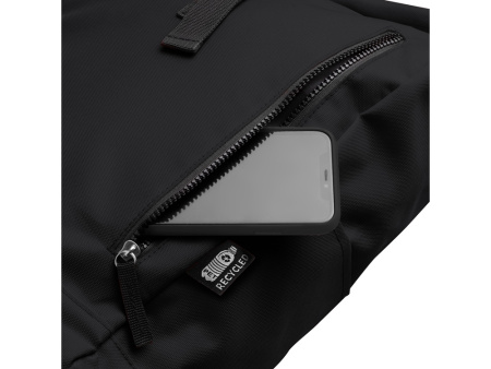 Рюкзак из RPET полиэстера DRONTE, черный
