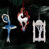 Елочные игрушки: Балерина, Белая береза, Огненная коза