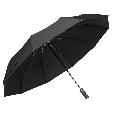 Зонт складной автоматический Forest Cardiff Safeclosing, чёрный