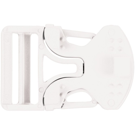 Застежка-пряжка односторонняя Triden, белый