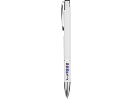 Шариковая ручка Moneta из переработанного алюминия - Белый