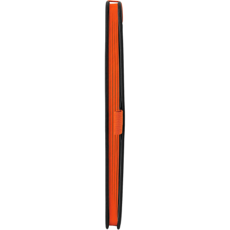 Блокнот ColorNote Black, твердая обложка A5, 80 листов, черный с оранжевым
