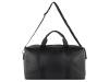 Сумка дорожная BUGATTI ЭЛЬЗА | ELSA, чёрная, воловья кожа/полиэстер, 47х22х24/30 см