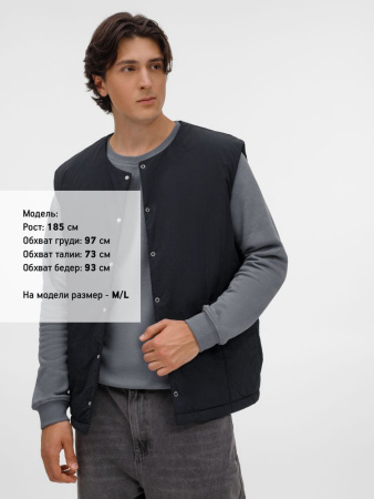 Жилет унисекс Veter, черный, размер 3XL/4XL