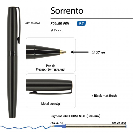 Ручка роллер  SORRENTO