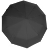 Зонт складной автоматический Forest Cardiff Safeclosing, чёрный