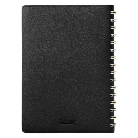 Ежедневник Виста (Vista) недатированный, черный/бежевый