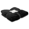 Плед мягкий флисовый Super Soft  Comfort Travel, 125*170 см, черный