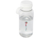 Спортивная бутылка Ryder из переработанного ПЭТ-пластика объемом 900 мл с многофункциональной крышкой, сертифицированная RCS - Белый