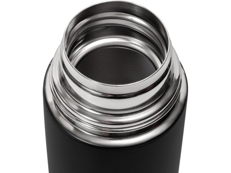 Термос Relaxika 101 (0,75 литра), черный (без лого)