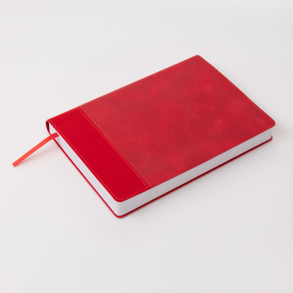Ежедневник Intero Horizontale 1/5 недатированный, красный