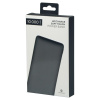 Внешний аккумулятор (powerbank)  «WeCharge Soft Touch»,  10 000 mAH, Power Delivery (PD) 25.5W, со светящимся логотипом после гравировки, c цифровым дисплеем для контроля заряда, черный