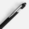 Ручка шариковая Pointer Soft Touch со стилусом, черная