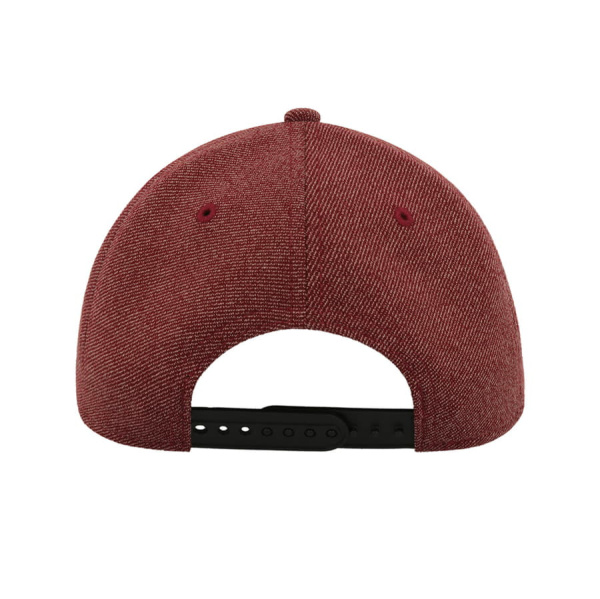 Бейсболка LOOP, 6 клиньев,  пластиковая застежка