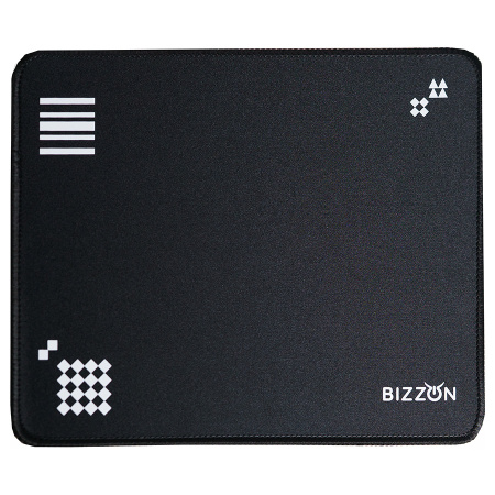 Коврик для мыши GLIDE S, 26*21*0,3см, прошитый край, черный