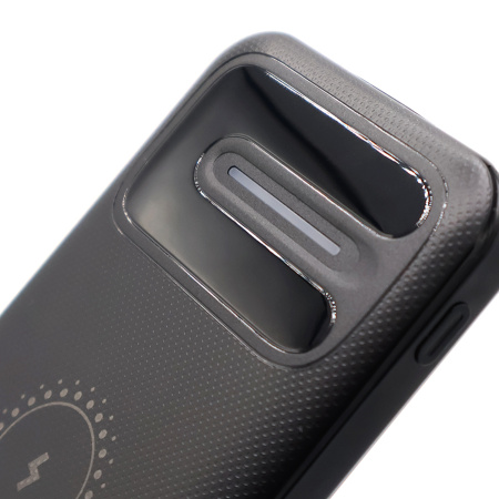 Внешний аккумулятор Odyssey, 10000 mAh с беспроводной зарядкой, черный