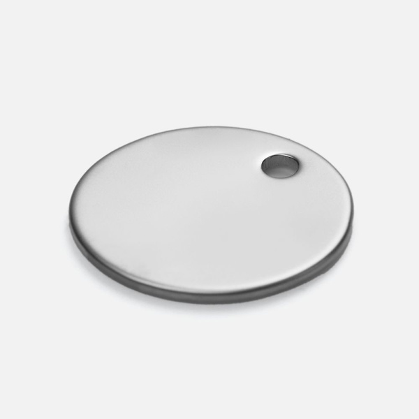 Шильдик металлический Alfa Sirkel, серебристый