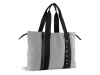 Сумка-шоппер женская BUGATTI АМБРА | AMBRA, серо-черный цвет, хлопок/полиэстер, 45х10х34 см