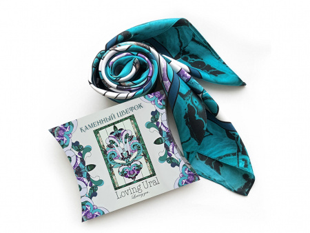 Платок Каменный Цветок