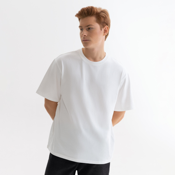 Футболка унисекс RUST NEO, 100% хлопок, 250гр., белый (теплый тон)