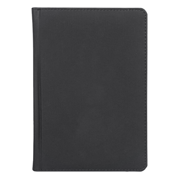 Ежедневник полудатированный Classic Soft А5, серый, в твердой обложке с поролоном
