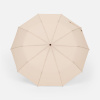 Зонт складной Cloudburst в подарочной упаковке, бежевый