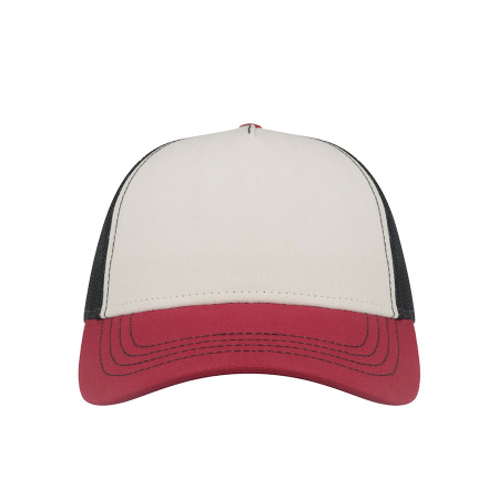 Бейсболка RAPPER CANVAS-S, 5 клиньев, пластиковая застёжка