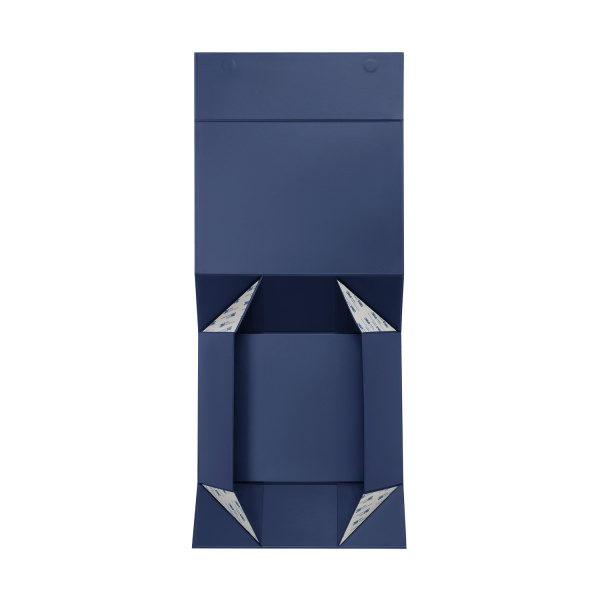 Подарочная коробка-трансформер средняя, синяя