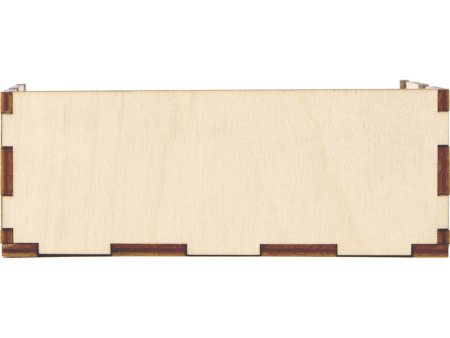 Деревянная подарочная коробка, 122 х 45 х 122 мм