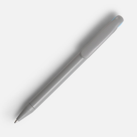 Ручка шариковая Prodir DS1 TMM Dot, серая с голубым